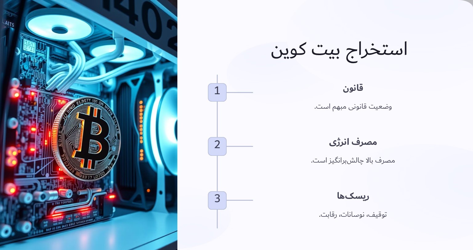 آیا داشتن دستگاه استخراج بیت کوین جرم است؟