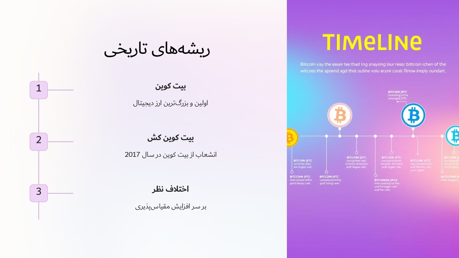 ریشه های تاریخی بیت کوین کش