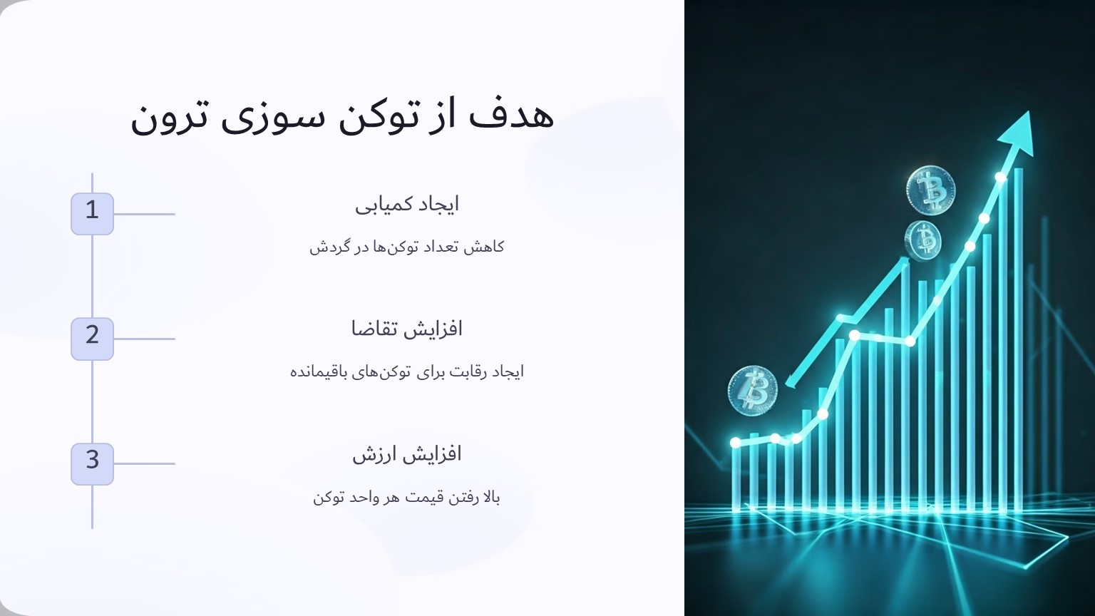 هدف از توکن سوزی ترون چیست؟