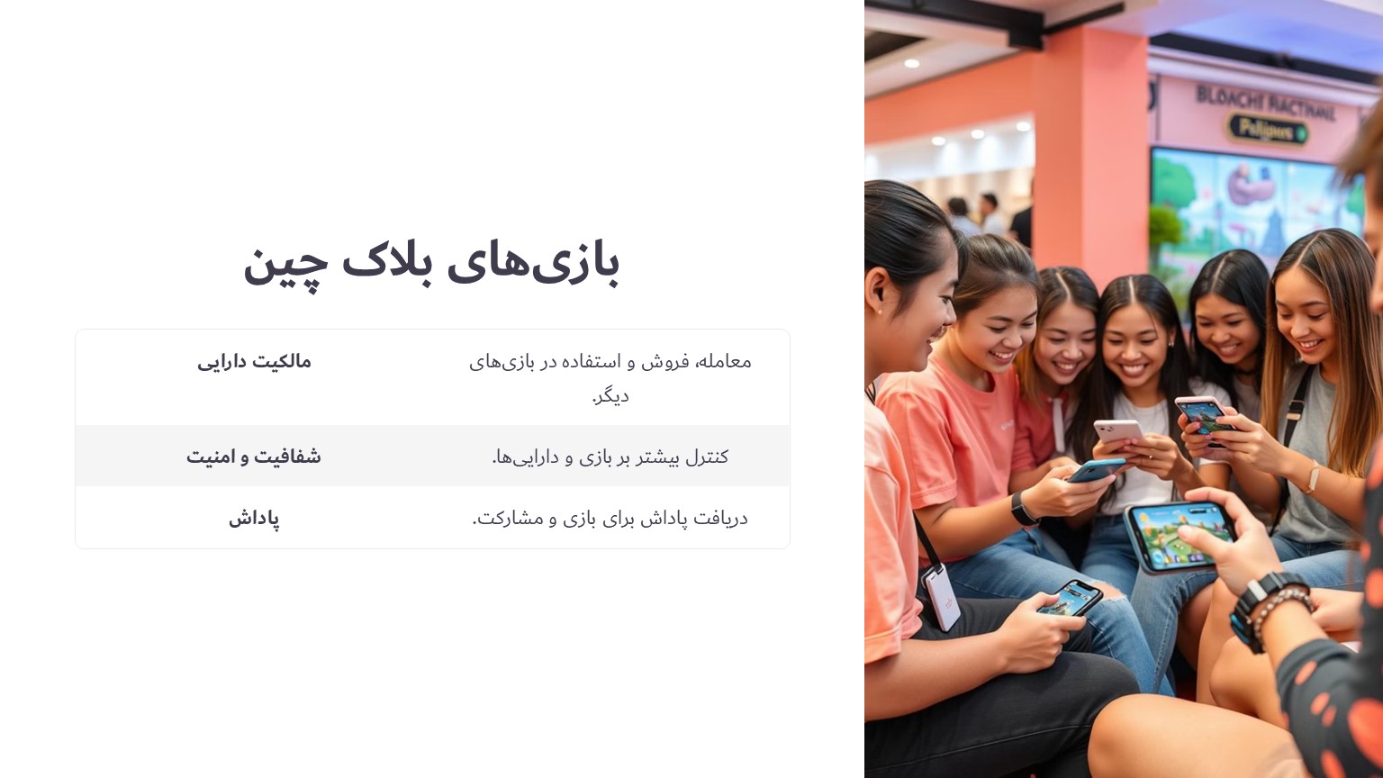 بازی های بلاک چین