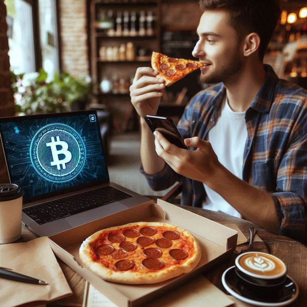 فروش بیت کوین برای پیتزا
