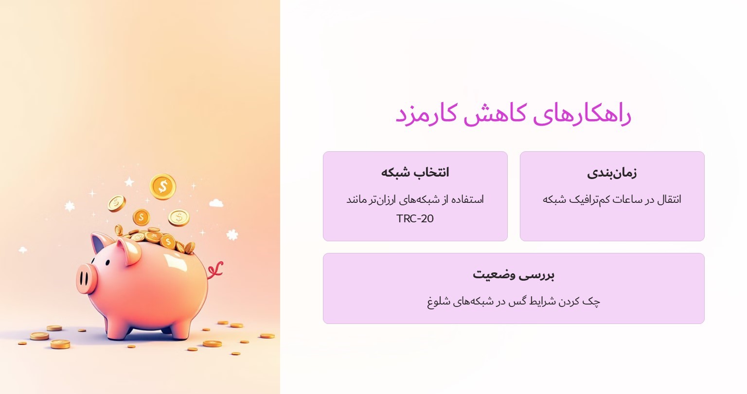 راهکارهایی برای کاهش هزینه کارمزد