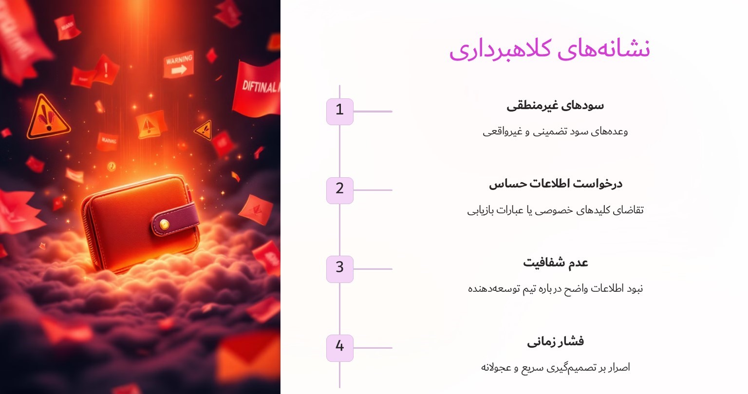 نشانه های کلاهبرداری