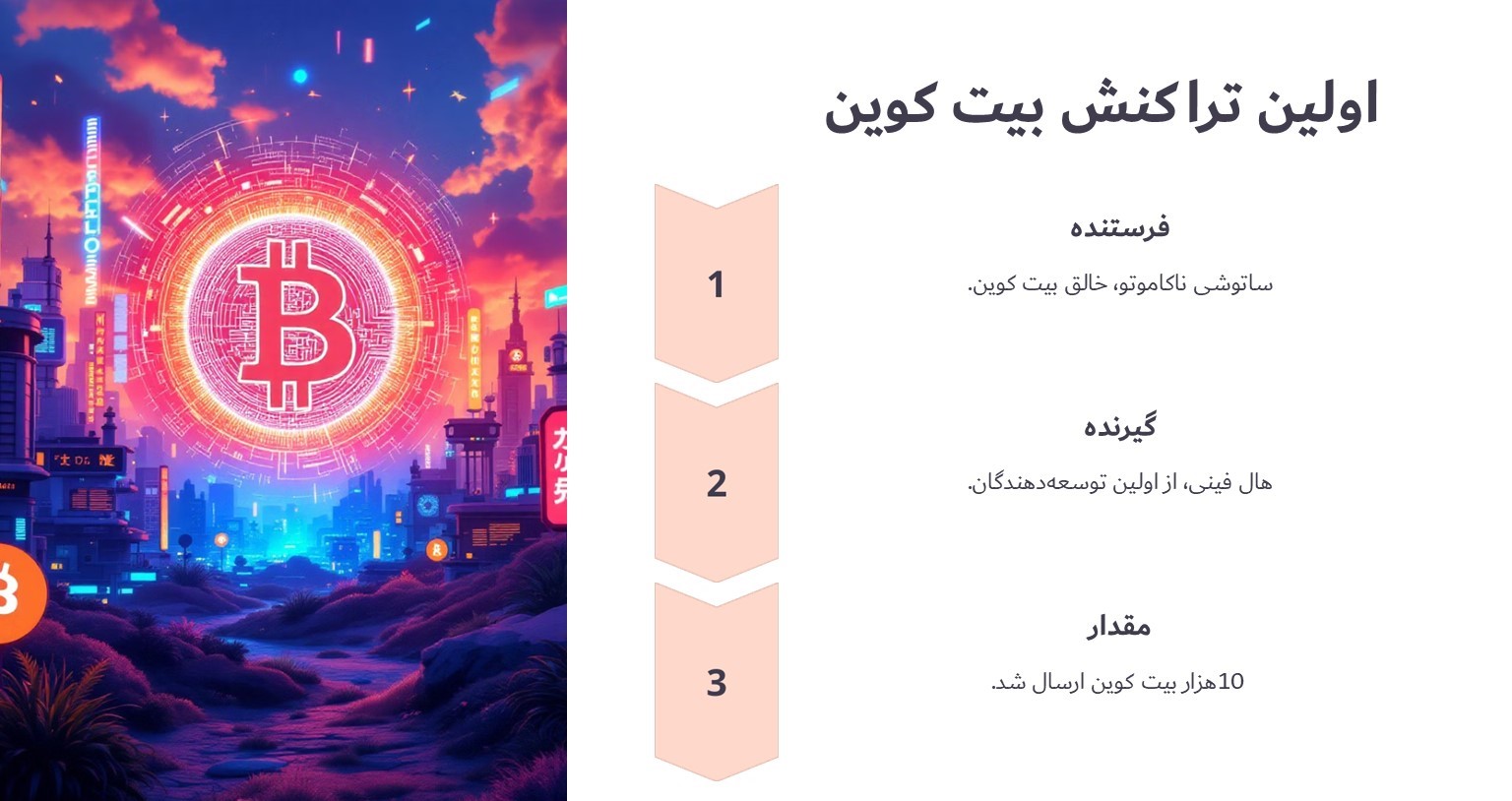 اولین تراکنش بیت کوین