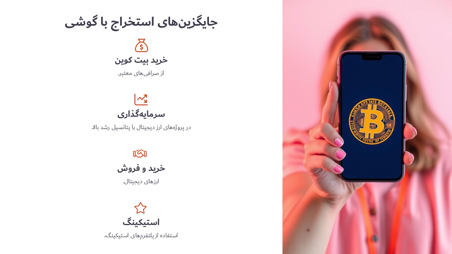 چه جایگزین‌هایی برای استخراج بیت‌کوین با گوشی وجود دارد؟