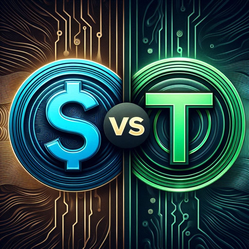 مقایسه تتر و یو اس دی کوین