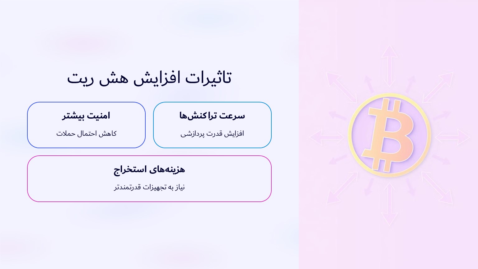 تاثیرات افزایش هش ریت