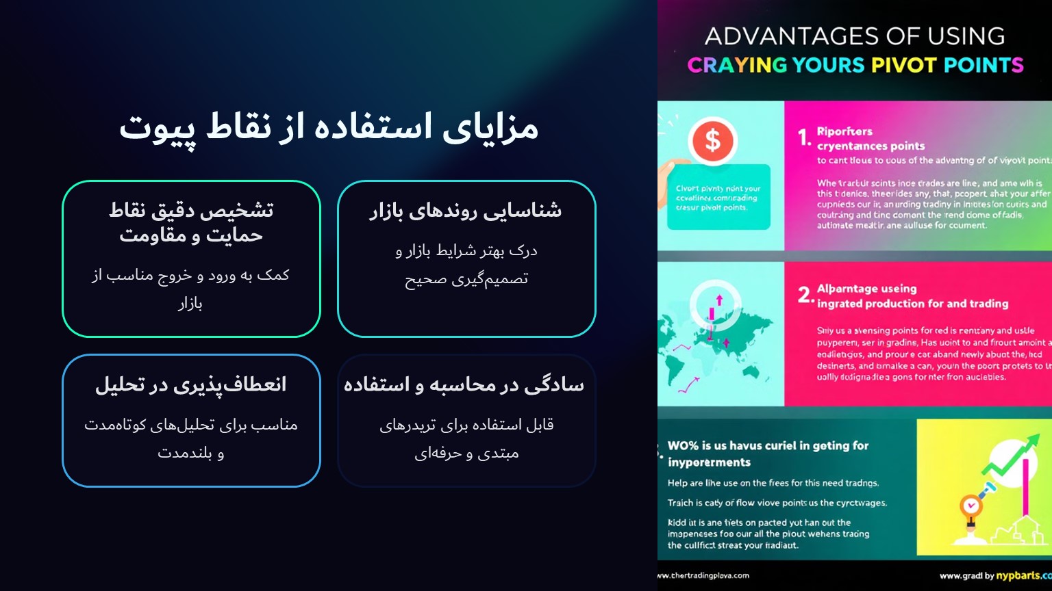 مزایای نقاط پیوت