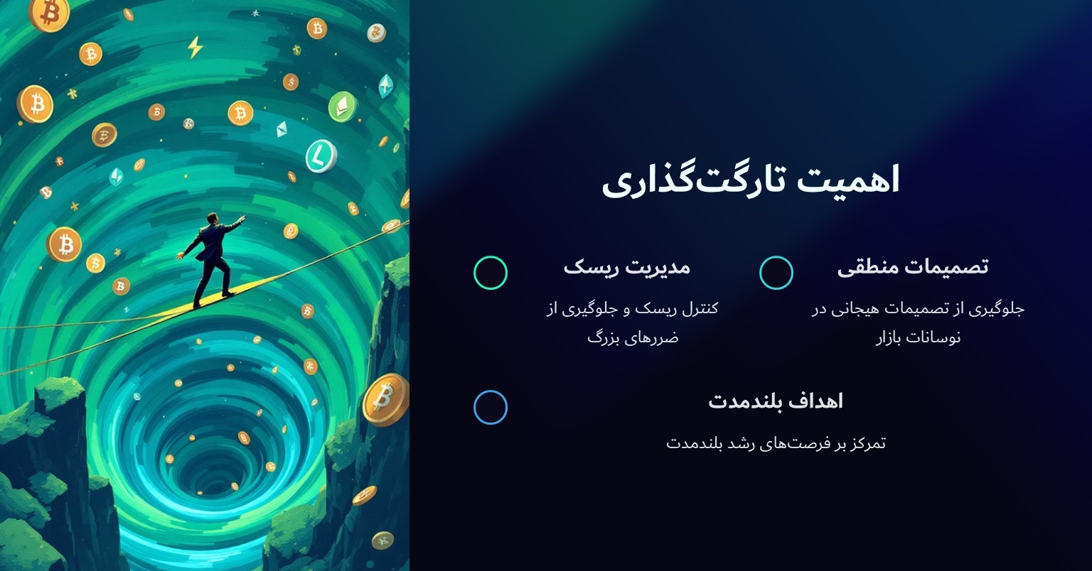 چرا تعیین تارگت در ارز دیجیتال ضروری است؟