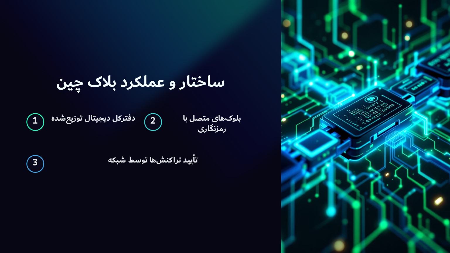 ساختار و عملکرد بلاک چین