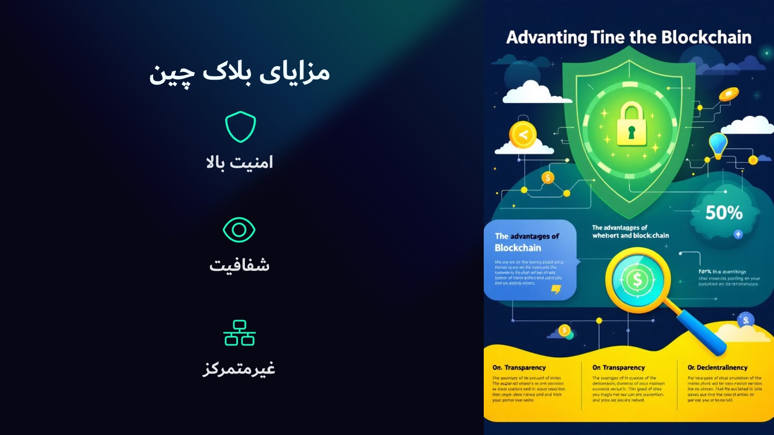 مزایای بلاک چین