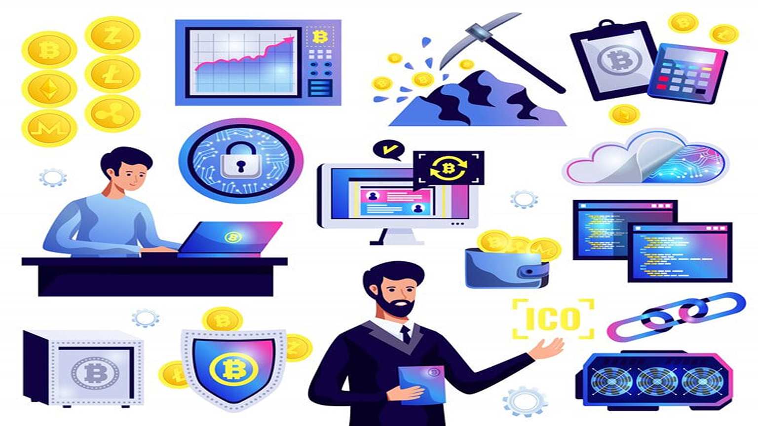 انواع اصطلاحات ارزهای دیجیتال: راهنمای جامع